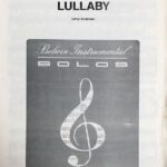 アンダーソン トランペット吹きの子守唄 ピアノ伴奏付ソロ用編曲 輸入楽譜 anderson a trampetter's lullaby 洋書
