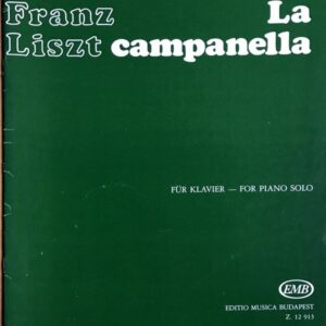 リスト ラ・カンパネラ 輸入楽譜 liszt la campanella ピアノ・ソロ piano 洋書