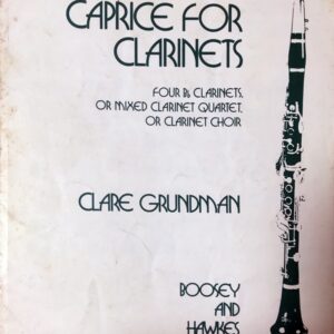 グランドマン クラリネット四重奏のためのカプリス