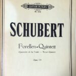 シューベルト ピアノ五重奏曲 イ長調 Op.114「鱒(ます)」 Schubert Forellen Quintet Trout Quintet Op.114