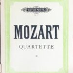 モーツァルト 弦楽四重奏曲集 第2巻 KV155-160/168-173/285/298/370 mozart quartette バイオリン/ヴァイオリン/peters