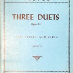 プレイエル 3つの二重奏曲 op44 pleyel three duets バイオリン/ヴァイオリン