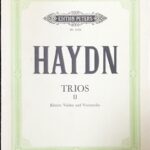 ハイドン ピアノ三重奏曲集 2 haydn trios Hob15:18/13/9/11/19/31/1/10/21/23 ヴァイオリン/ヴァイオリン/peters