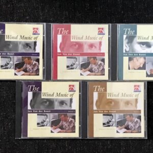 ヤン・ヴァン・デル・ロースト吹奏楽作品集 1-5 The Wind Music Of Jan Van Der Roost VOL 1-5ヤン・ヴァン・デル・ロースト-