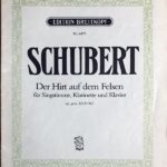 岩の上の羊飼い Op.129 D 965 (ソプラノ) (独語) クラリネットのオブリガード付き Schubert Hirt auf dem Felsen ヴォーカル