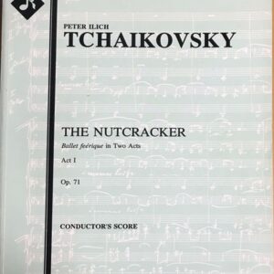 チャイコフスキー バレエ組曲「くるみ割り人形」 Op.71 第2組曲 2冊セット 指揮者用大型スコア tchaikovsky The Nutcracker