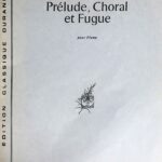 フランク 前奏曲、コラールとフーガ Franck Prelude,Choral et Fugue pour piano ピアノ・ソロ