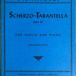 ヴィエニャフスキ スケルツォ・タランテラ Op. 16 (ヴァイオリンとピアノ) Wieniawski Scherzo-Tarantella for violin and piano