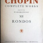 ショパン ロンド集 Chopin rondos パデレフスキ編 ピアノ