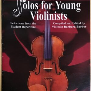 バーバー SOLOS FOR YOUNG VIOLINISTS VOL.2  Barbara barber バイオリン ソロ