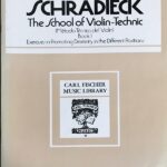 シュラディーク バイオリン技巧 (バイオリン・テクニック) 第1巻  SCHRADIECK the School of Violin Technique Book 1