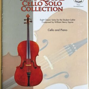 スクワイア・チェロ・ソロ・コレクション（ウィリアム・スクワイア） チェロ+ピアノ (+CD)  Squire Cello Solo Collection