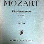 モーツァルト ピアノ・ソナタ集 第2巻 原典版 Mozart Klaviersonaten band2 urtext ピアノ