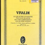 ヴィヴァルディ バイオリン協奏曲 Op.8/1-4 「四季」 Launchbury編 Vivaldi Le Quattro Stagione The Four Seasons