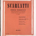 スカルラッティ クラヴィチェンバロ・ソナタ 主題索引 ロンゴ編 Scarlatti Indice Tematico Sonate per Clavicembalo ピアノ