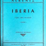 アルベニス組曲「イベリア」 第1巻 Albeniz Iberia for the piano ピアノ