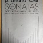 ソレール ピアノ作品集 第5巻 第69番-第90番 Rubio編 Soler Sonatas para Instrumentos de Tecla Vol.5