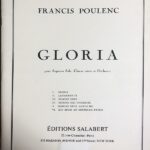 プーランク グローリア(ラテン語) Peulenc Gloria 合唱
