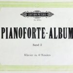 ピアノ連弾作品集 第2巻  pianoforte-album band 2 lavier zu 4 handen