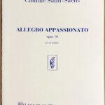 サン＝サーンス アレグロ・アパッショナート Op.70 Saint-Saens Allegro Appassionato pour piano ピアノ・ソロ