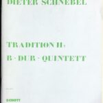 シュネーベル ピアノ五重奏曲 Schmnebel Quintett B-dur ２ヴァイオリン ヴィオラチェロ ピアノ