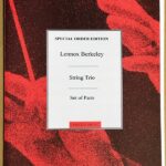 バークリー 弦楽三重奏 パート譜セット Lennox Berkeley String Trio バイオリン ビオラ チェロ