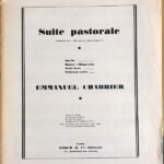 シャブリエ 田園組曲 ピアノ・ソロ Chabrier Suite Pastorale