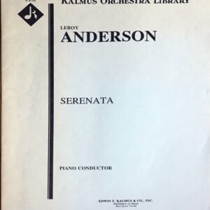 アンダーソン セレナータ Anderson Serenata piano conductor
