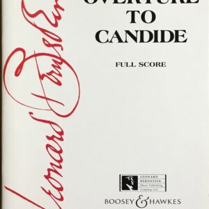 バーンスタイン キャンディード序曲 フルスコア Bernstein Overture to Candide fullscore