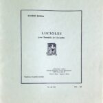 ボザ 蛍 クラリネット6重奏 Bozza Lucioles pour ensemble de Clarinettes