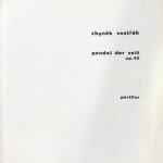 ヴォストルシャーク pendel der zeit Op.40 Vostrak スコア