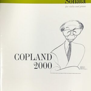 コープランド バイオリン・ソナタ Copland Sonata for Violin and Piano
