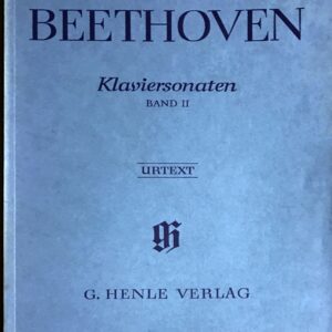 ベートーヴェン ピアノ・ソナタ全集 第2巻 Wallner編 ハンセン運指 Beethoven klaviersonaten band2 原典版