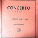 ペルゴレージ フルート協奏曲 第1番 ト長調/ランパル編 Pergolesi Concerto in G major for flute and piano