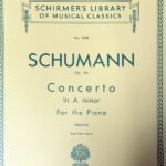 シューマン ピアノ協奏曲 イ短調 Op.54/Hughes編 Schimann Op.54 Concerto in A minor for the piano 2台ピアノ
