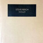 スティーヴ・ライヒ テヒリーム フルスコア Steve Reich Tehillim バレエ