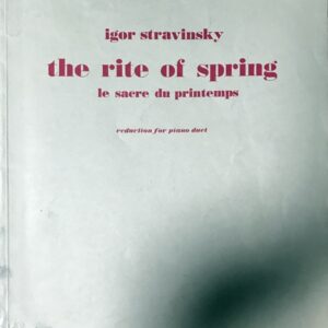ストラヴィンスキーバレエ音楽「春の祭典」 ピアノ連弾 Stravinsky the rite of spring