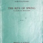 ストラヴィンスキー バレエ音楽「春の祭典」 大型スコア Strawinsky The Rite aof Spring le sacre de printemps Full score