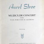 Aurel Stroe Muzica de Concert ピアノ オーケストラ スコア 現代音楽