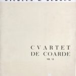 ベルガー 弦楽四重奏曲 Wilhelm G. Berger cvartet de coarde 2 バイオリン ビオラ チェロ