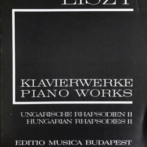 リスト ハンガリー狂詩曲集 第2巻/新全集シリーズ I 第4巻 Liszt Piano Works Hungarian Rhapsodies ピアノ・ソロ