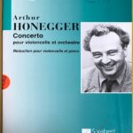 オネゲル チェロ協奏曲 Honegger Concerto pour violoncelle et Orchestre チェロとピアノ