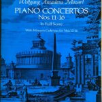 モーツァルト ピアノ協奏曲集 第11番-第16番 大型スコア Mozart Piano Concertos Nos.11-16 in full score
