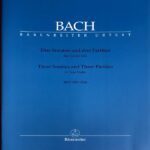 バッハ 無伴奏バイオリンのためのソナタとパルティータ BWV 1001-1006 Wollny編 Bach Drei Sonaten und Partiten