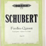 シューベルト ピアノ五重奏曲 イ長調 Op.114 D 667 「鱒」 Schubert Forelle =quintett Trout quintett