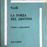 ヴェルディ オペラ「運命の力」(伊語)(紙装) Verdi La Forza Del Destino ヴォーカル・スコア
