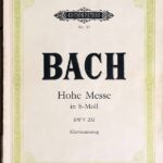 J.S.バッハ サ曲 ロ短調 BWV 232 (ラテン語) bach hohe messe in h-moll 合唱