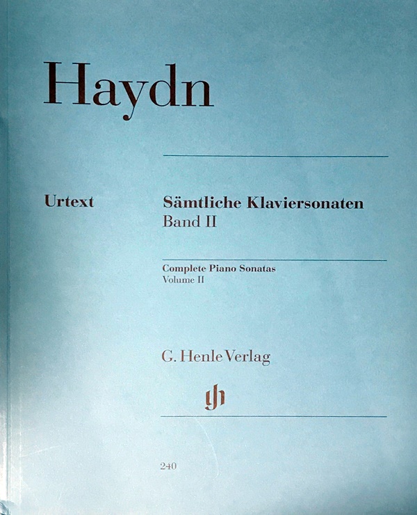 ハイドン ピアノ・ソナタ全集 第2巻 原典版 Haydn Samtliche