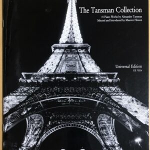 タンスマン ピアノ作品集 Tansman The Tansman Collection