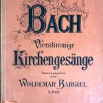 バッハ 四声体教会コラール第8集 Bach Vierstimmige Kirchengesange 8 声楽 合唱